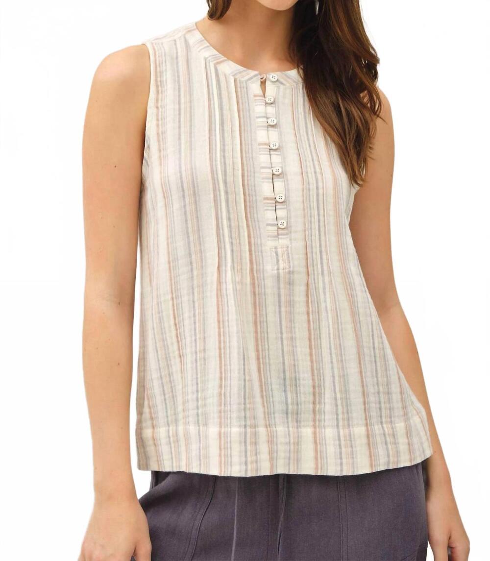 NEW BE COOL britta stripe top in multi